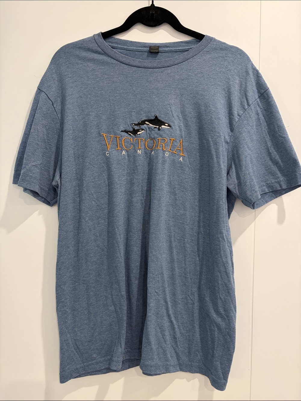 Victoria Canada Unisex Blue Graphic T-Shirt